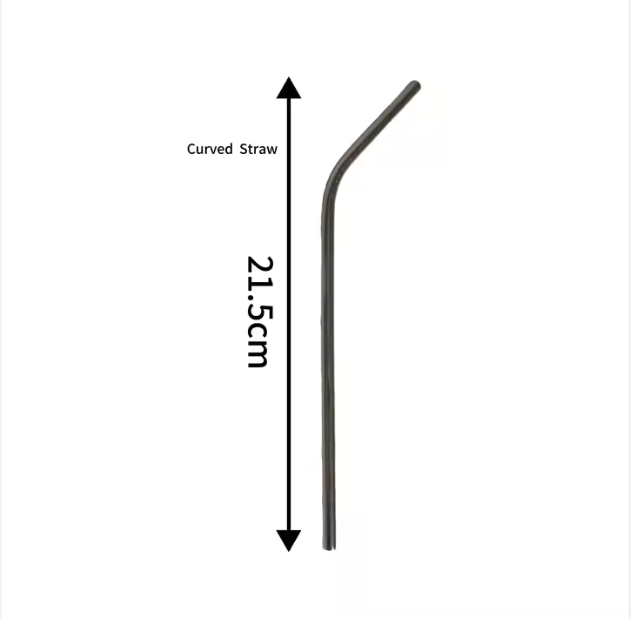 Metal straw